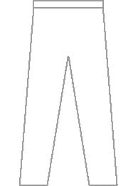 wool narrow trouser