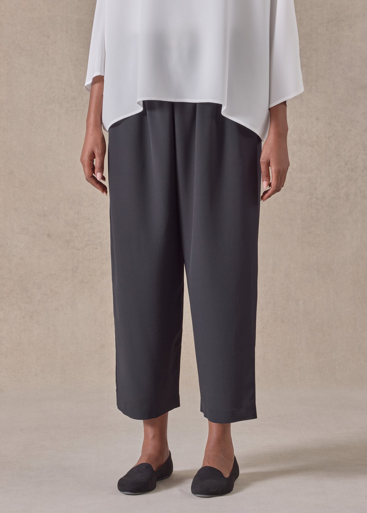 silk longer japanese trouser