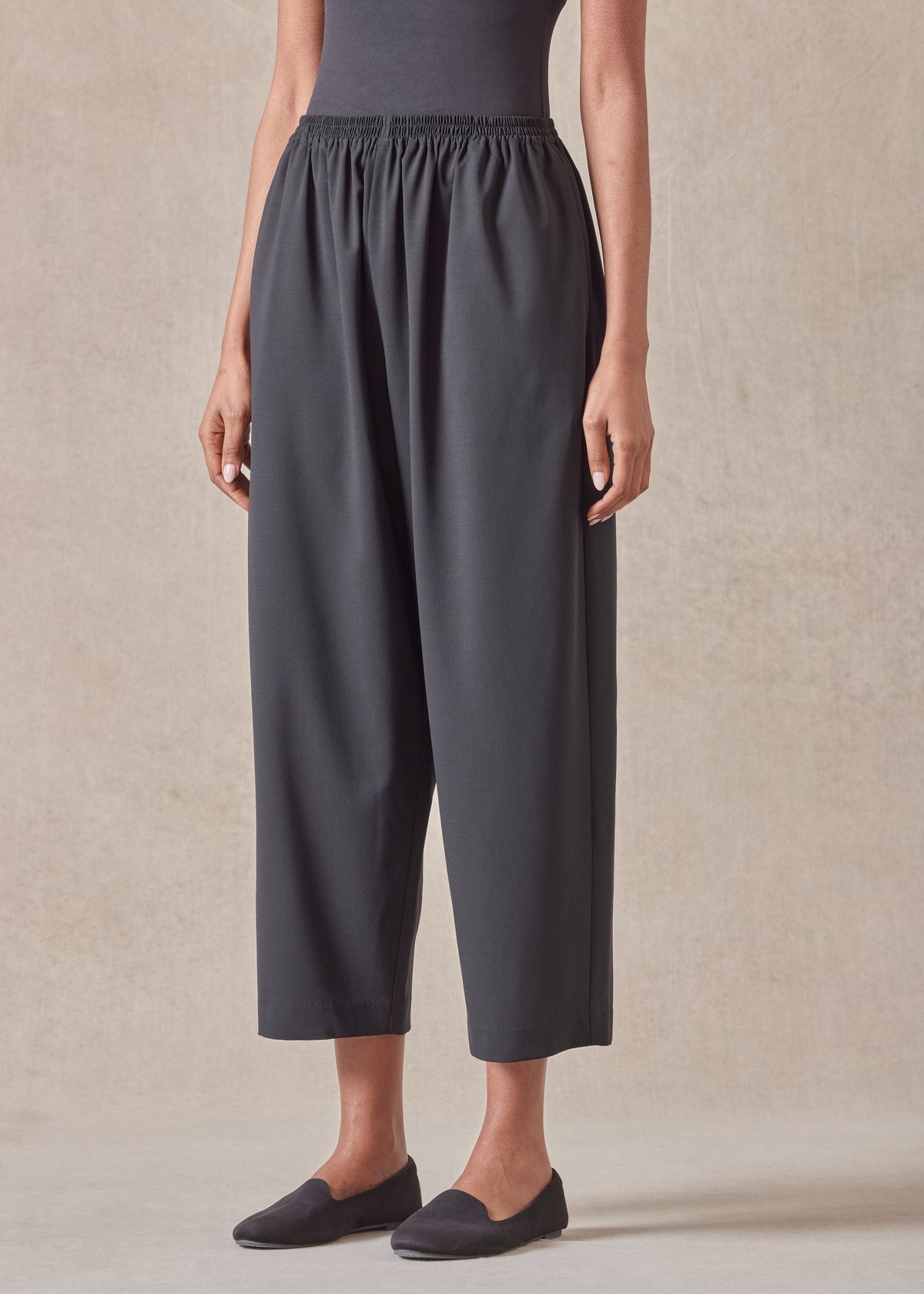 wool stretch japanese trouser