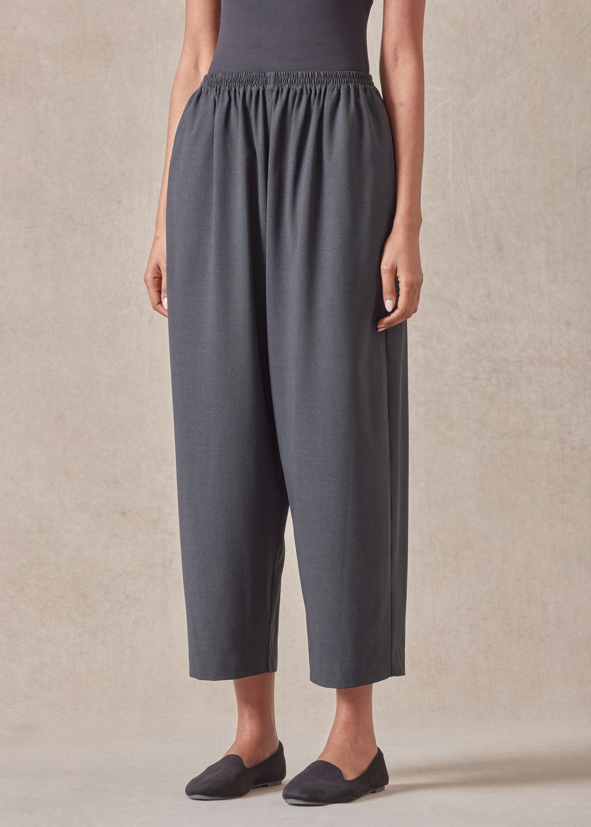 wool stretch japanese trouser