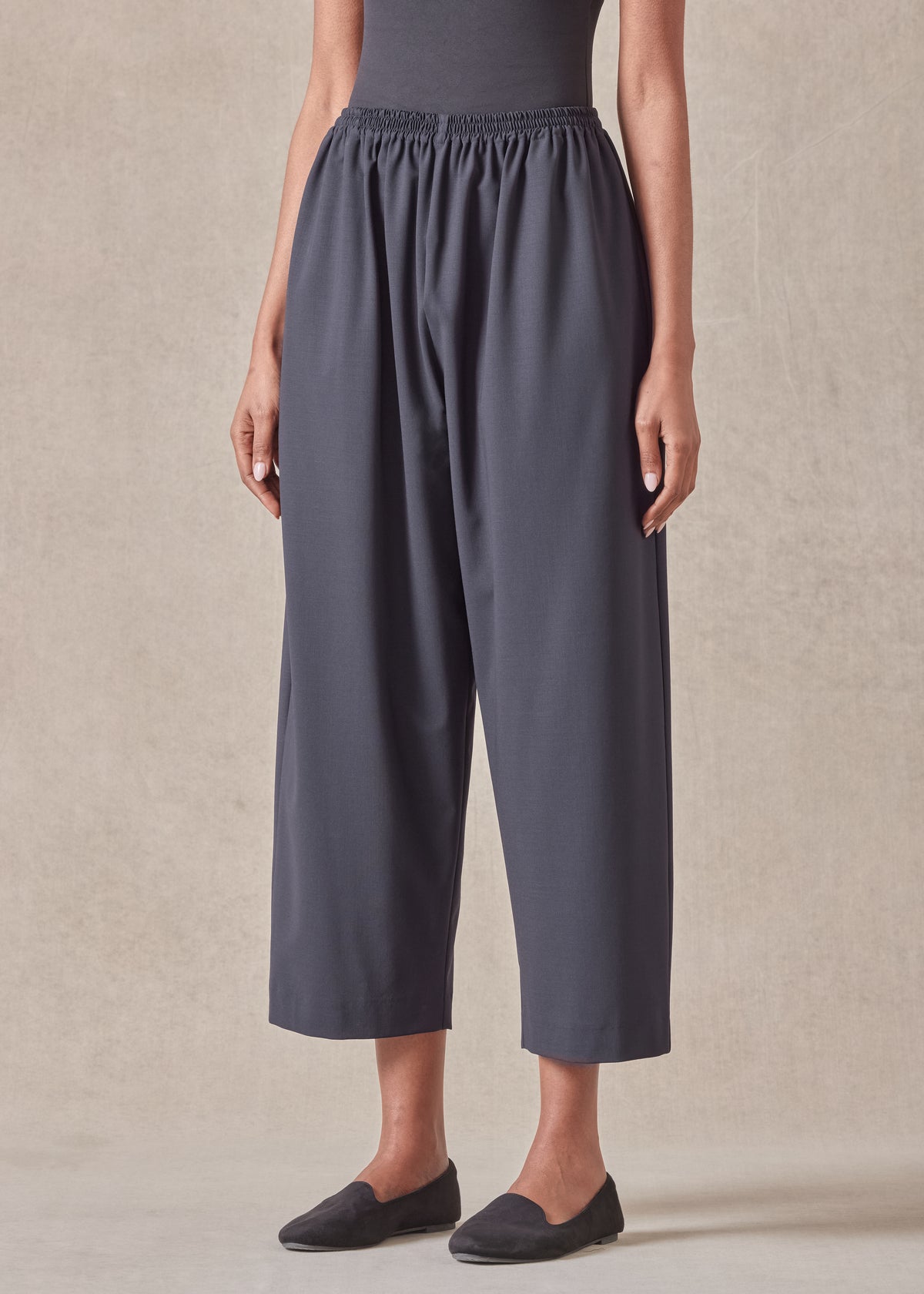 wool stretch japanese trouser