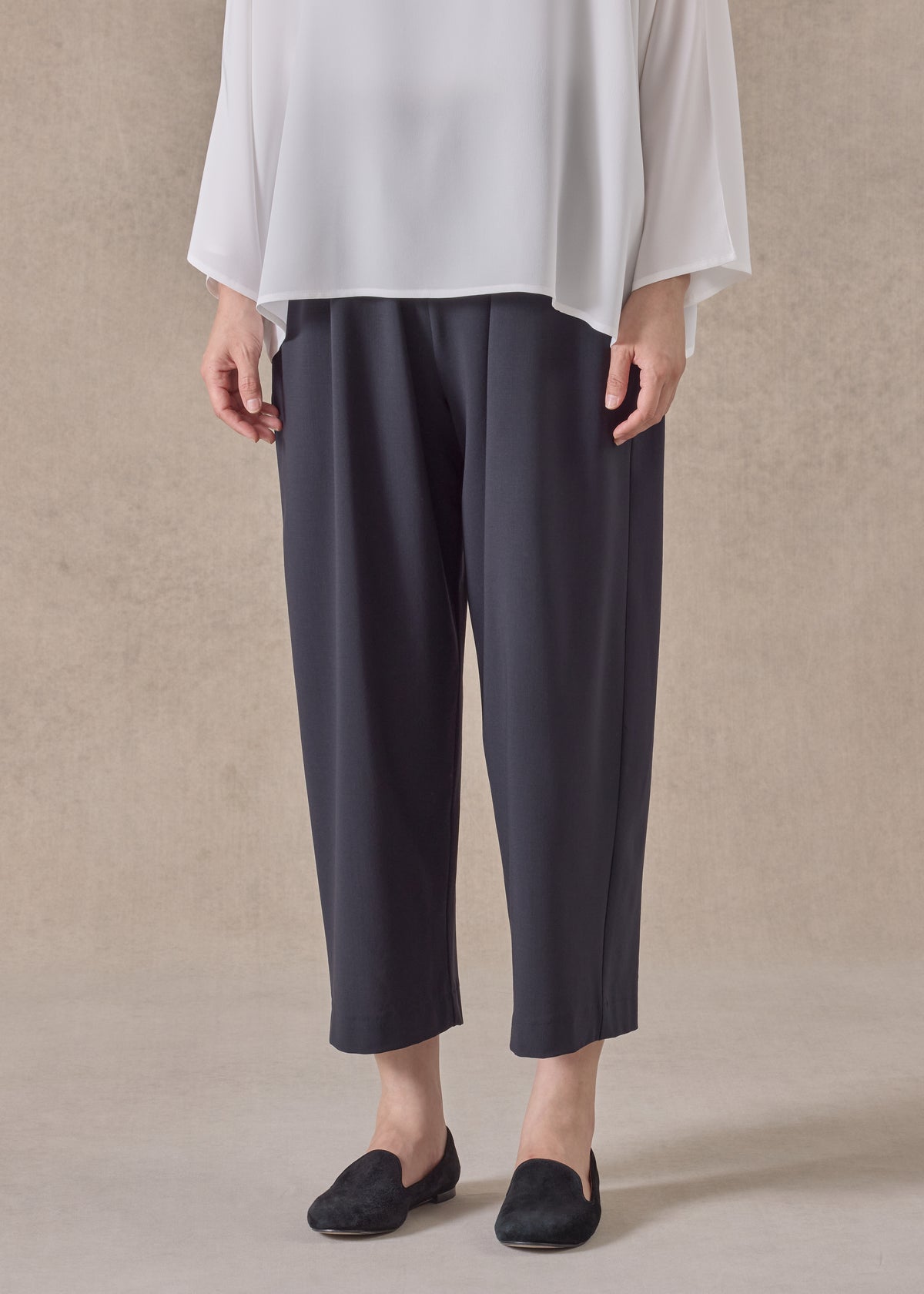 wool stretch japanese trouser