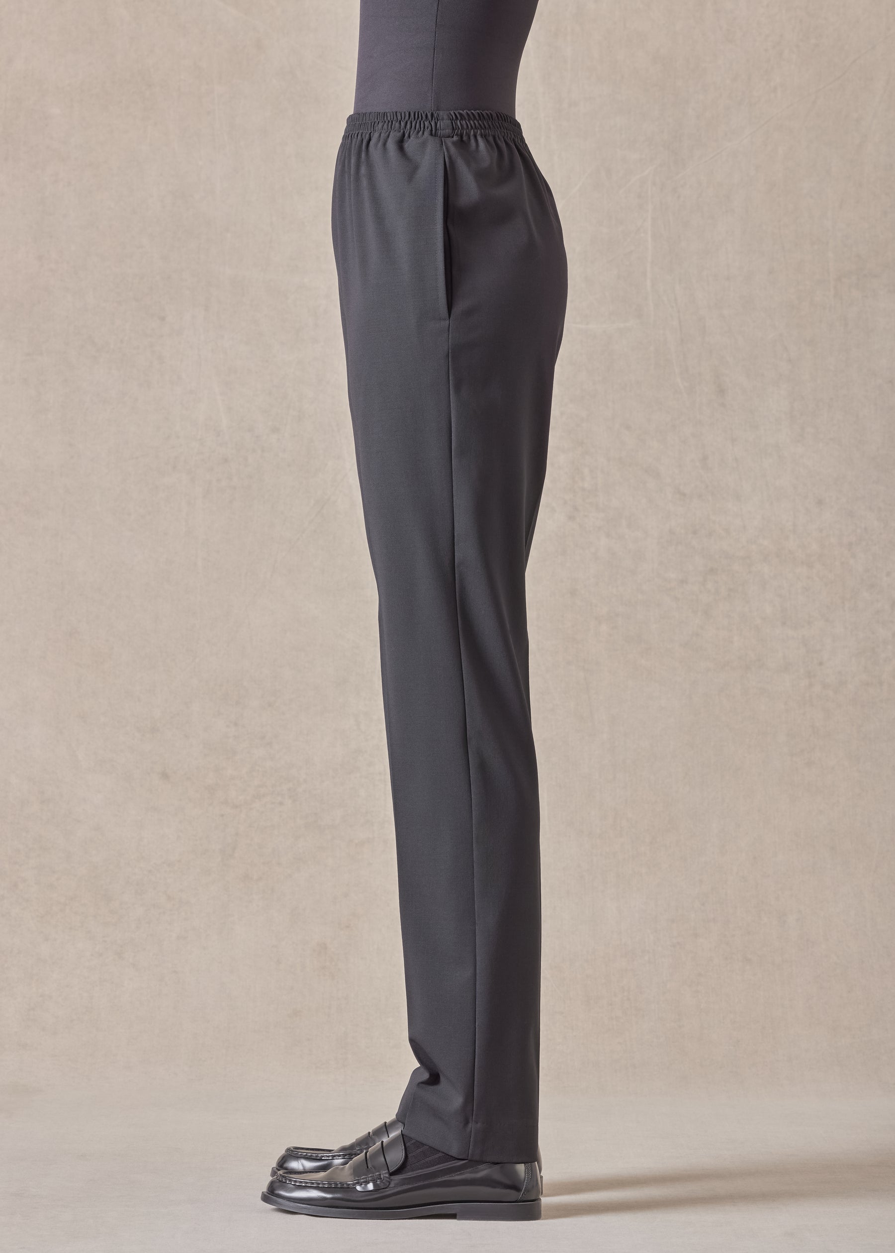 wool narrow trouser