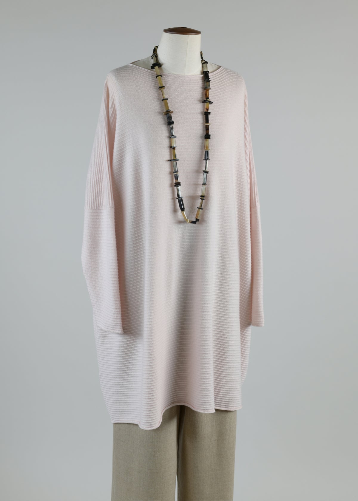 slim sleeve square kaftan sweater - very long