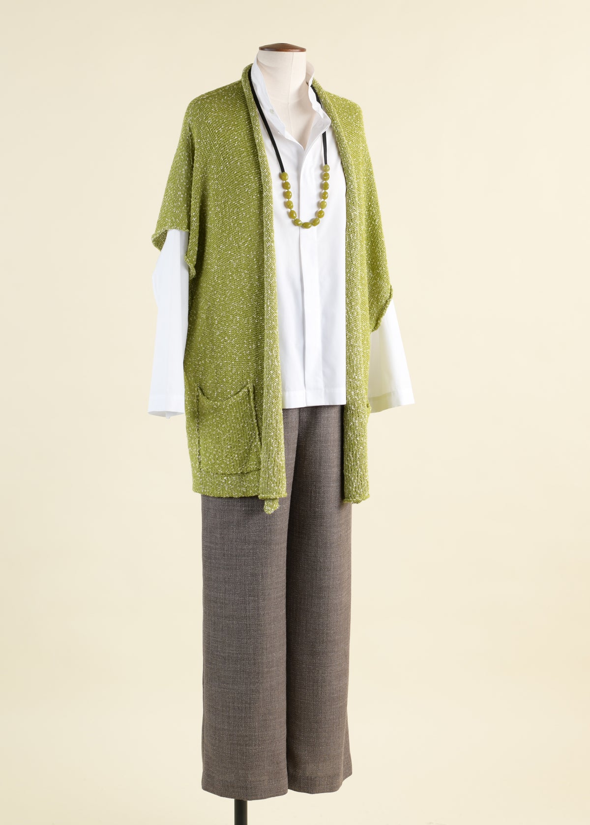 alpaca wool mix trouser