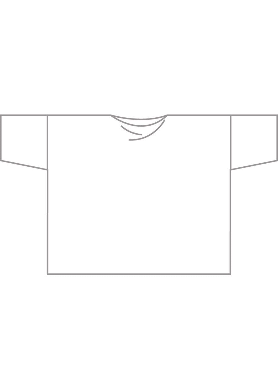 cashmere square 3/4 sleeve top - long
