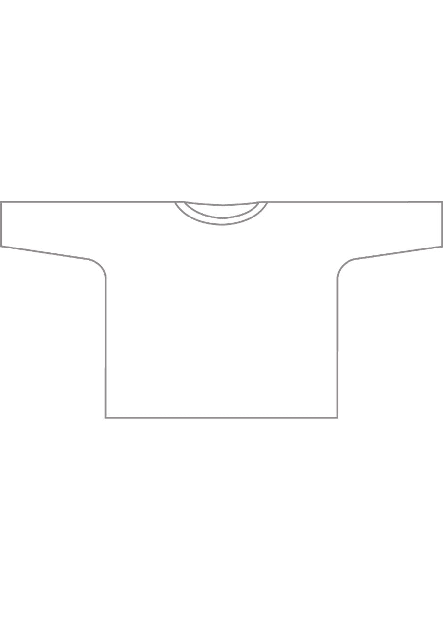 silk boat neck top - long