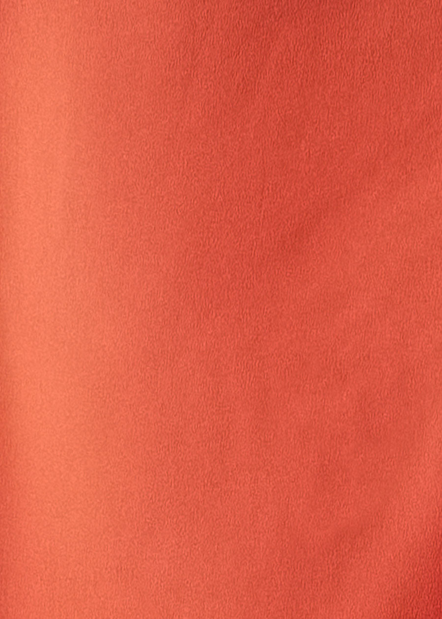 silk collarless longer back kaftan shirt - mid plus