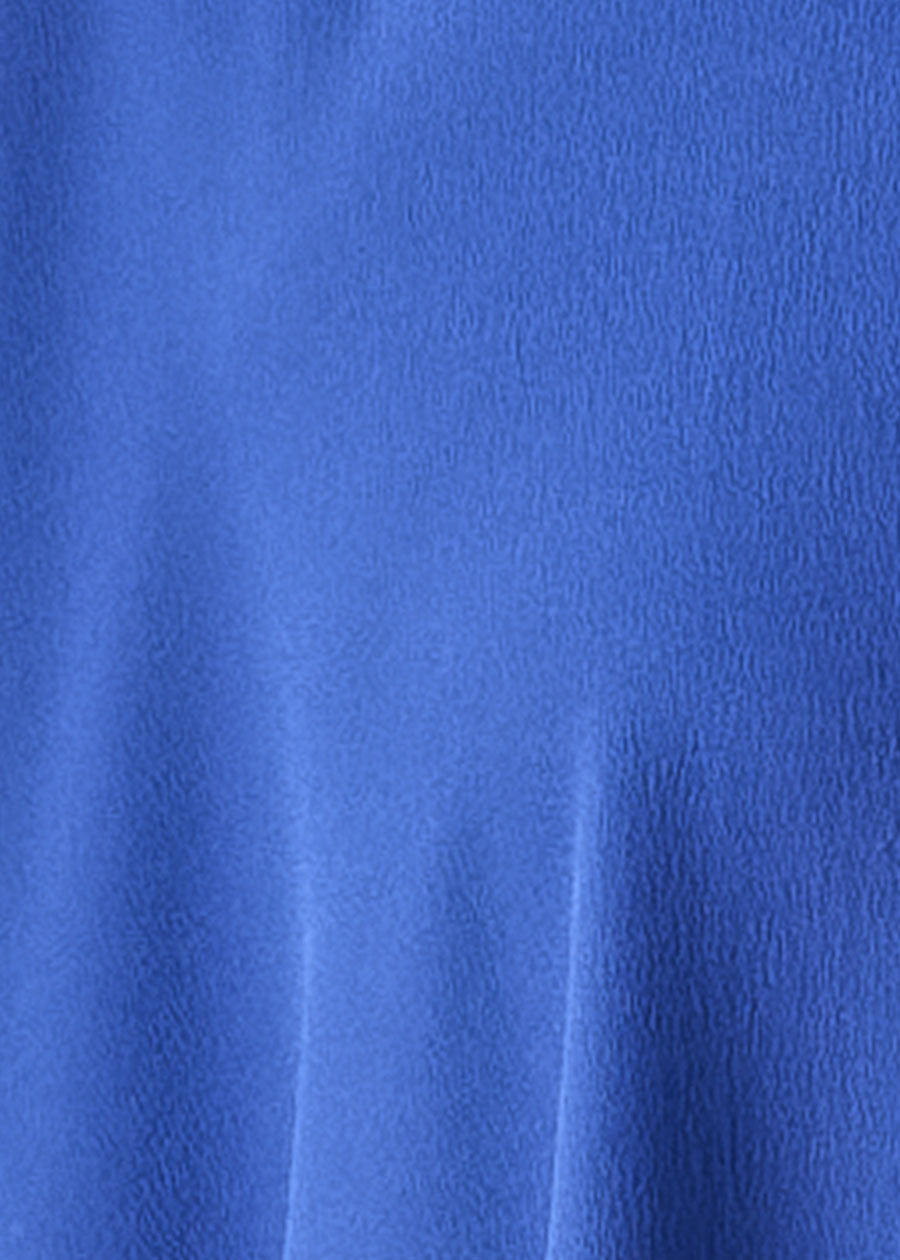 silk collarless kaftan shirt - very long