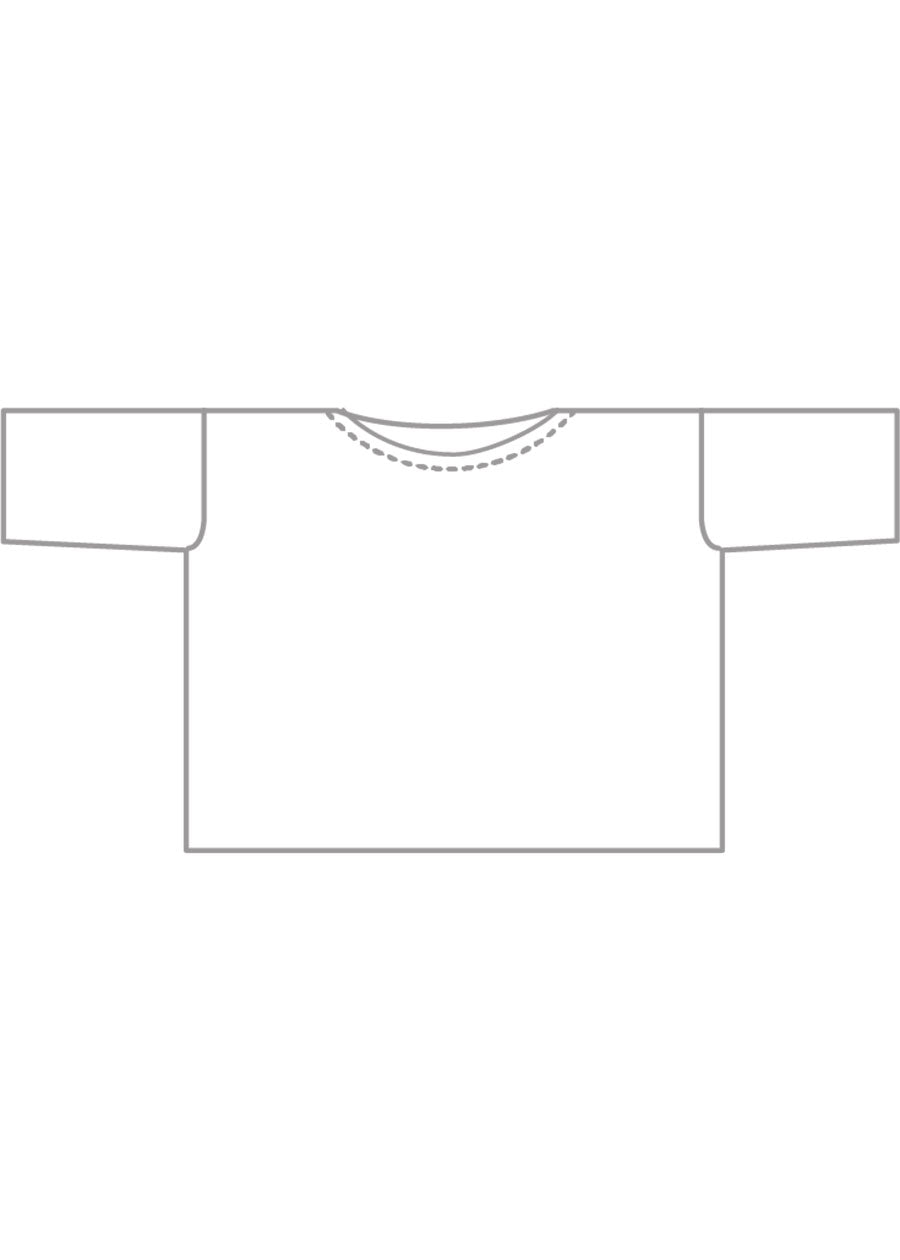 silk 3/4 sleeve scoop neck tunic - mid plus