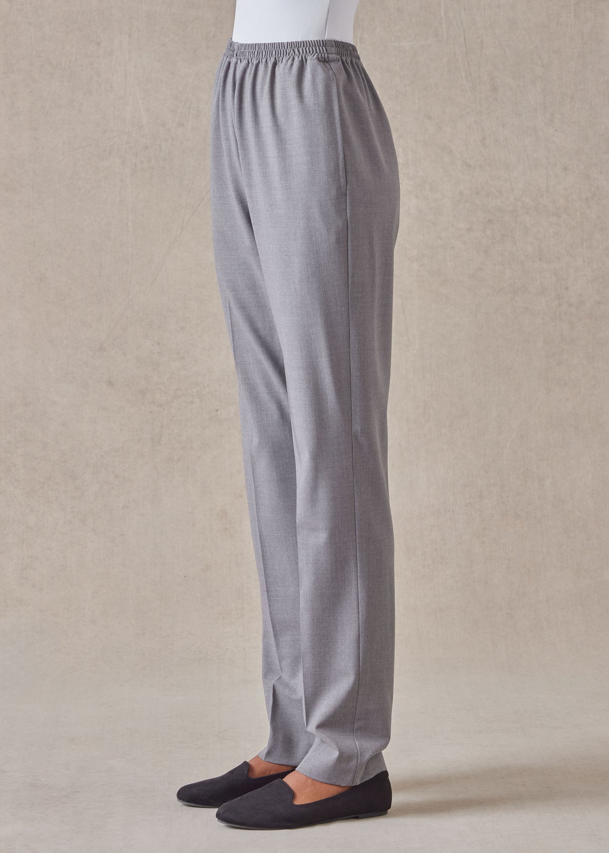 wool stretch narrow trouser