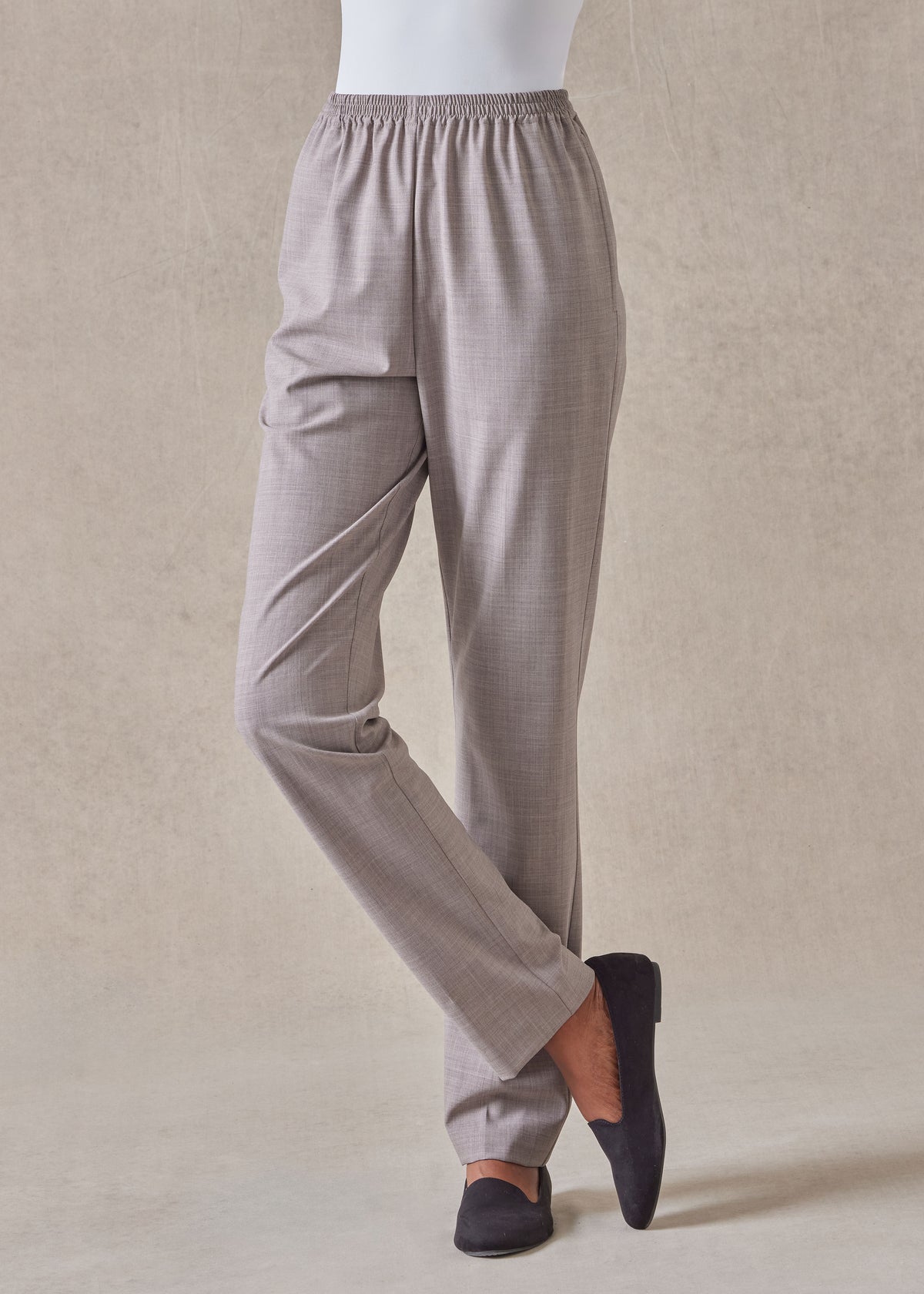 wool stretch narrow trouser