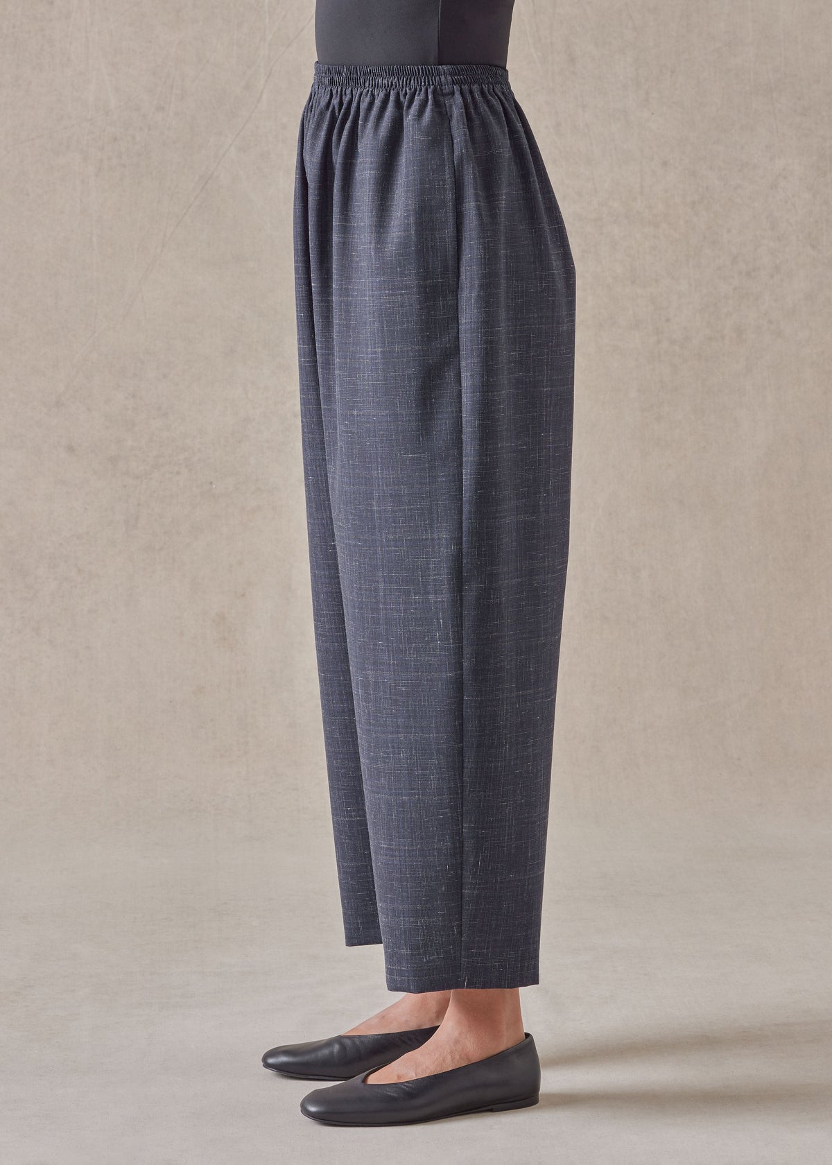 wool linen japanese trouser