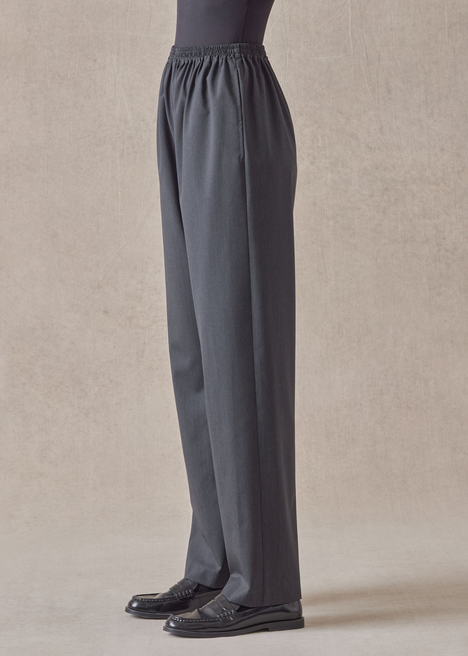 tropical wool regular trouser