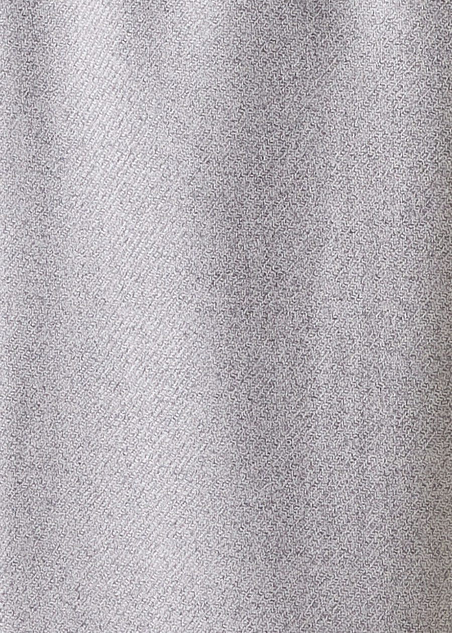 wool silk longer japanese trouser with ankle slits