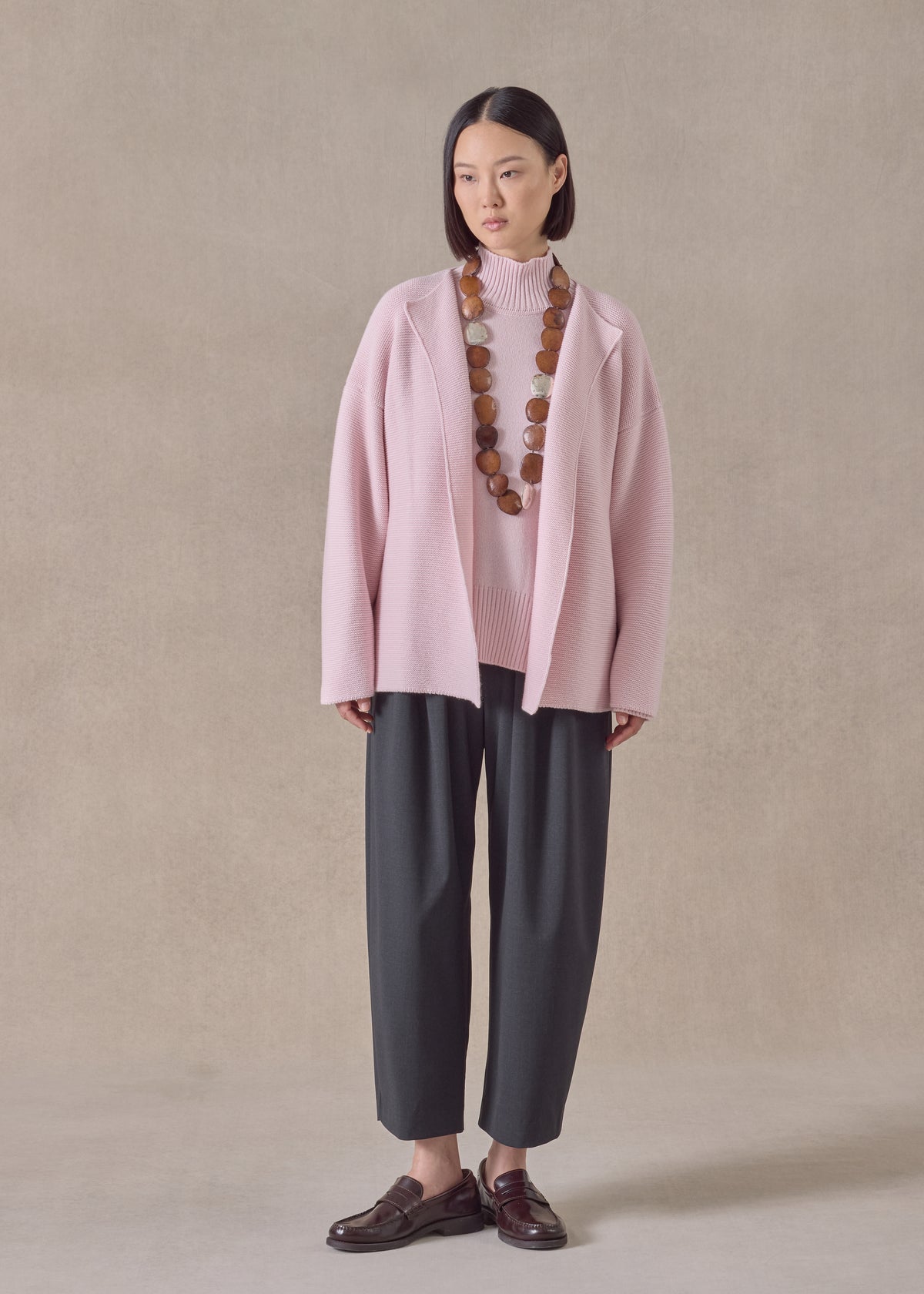 cashmere small jacket coat cardigan- short