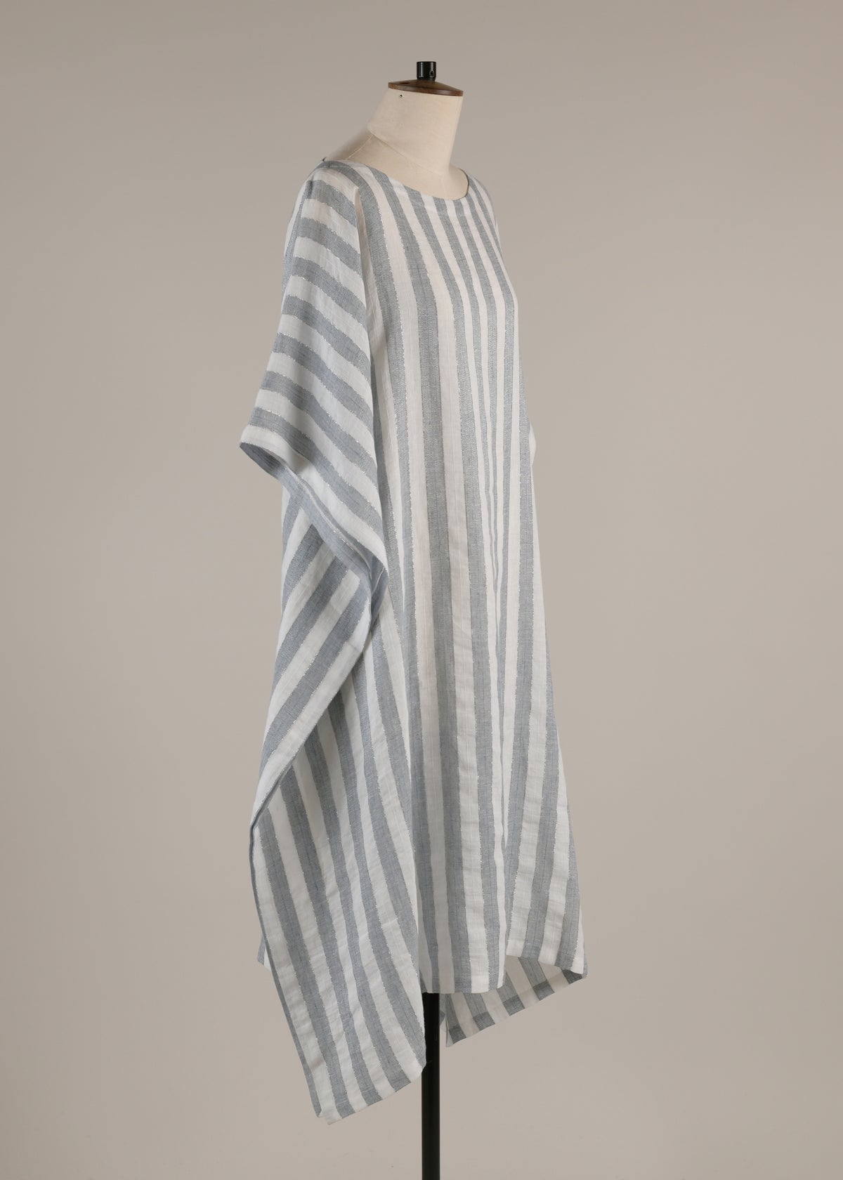 scoop neck kaftan dress - 3/4 length