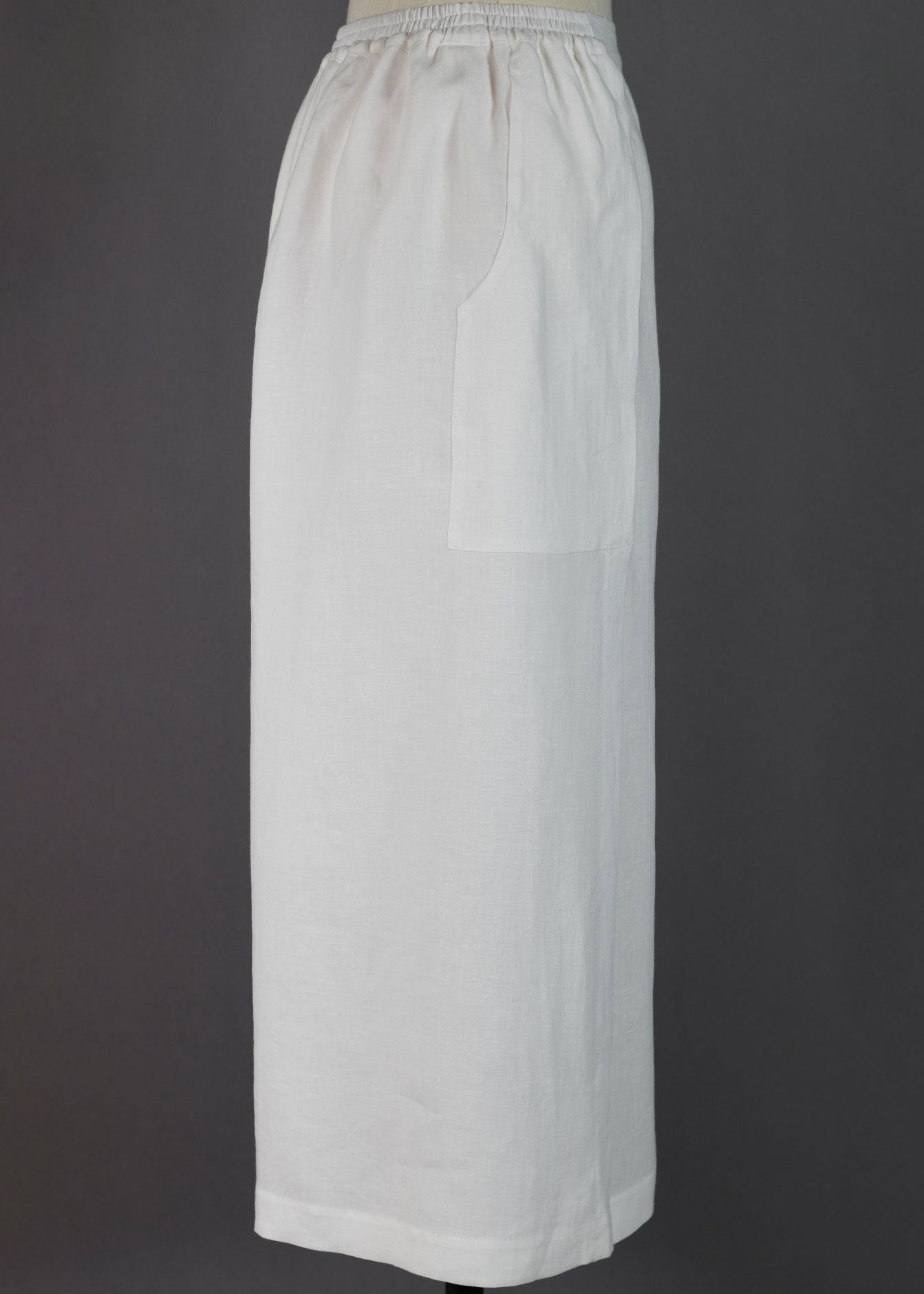 linen cropped nepali trouser