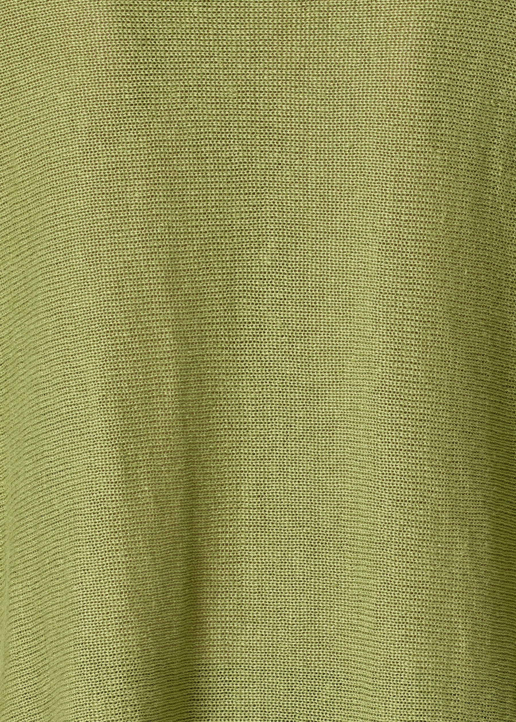 linen side ways knitted sweater - long