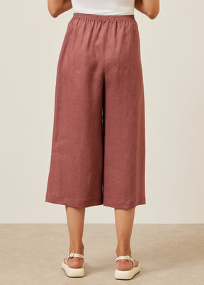 flared cropped trouser