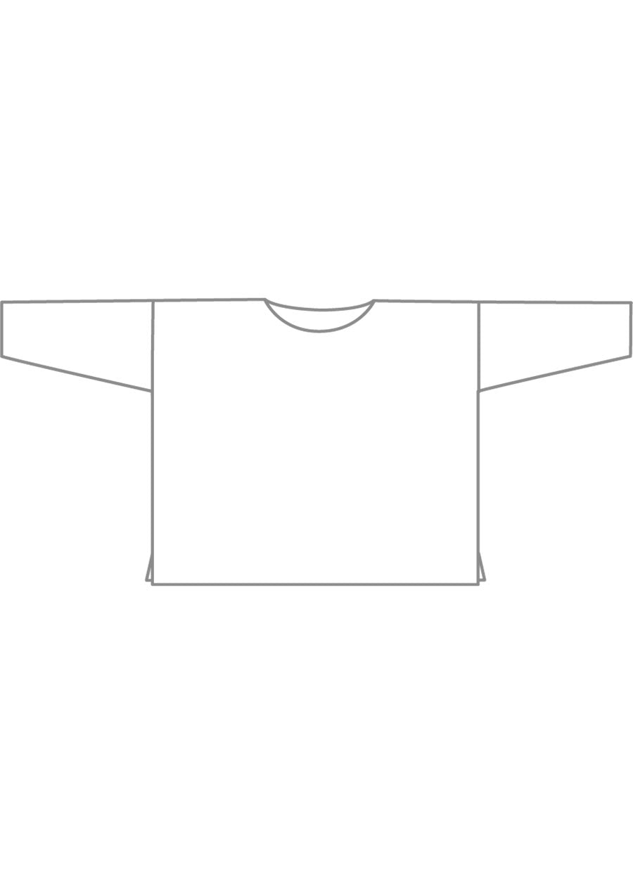 cotton cropped bateau