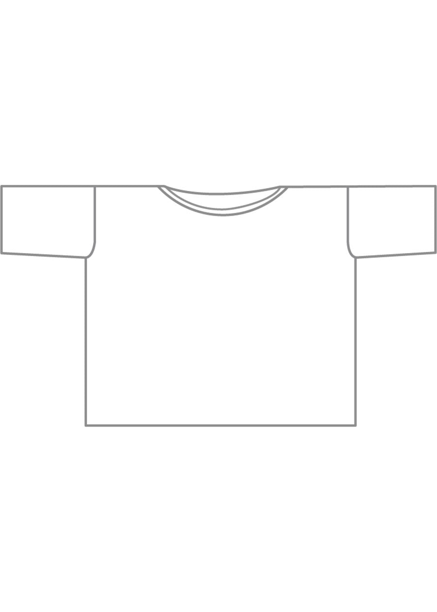 linen 3/4 sleeve scoop neck - long