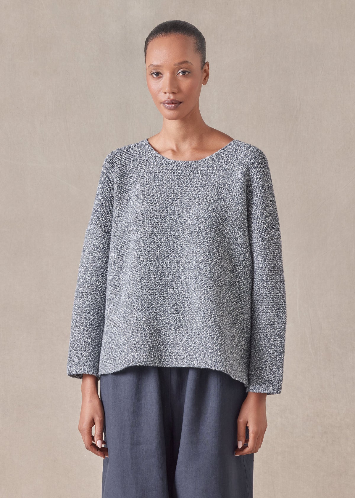 cotton cropped bateau