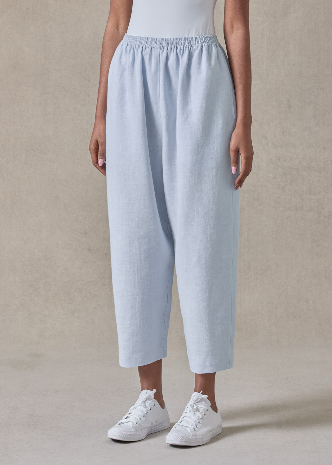 lightweight linen japanese trouser (bridgertonblue)