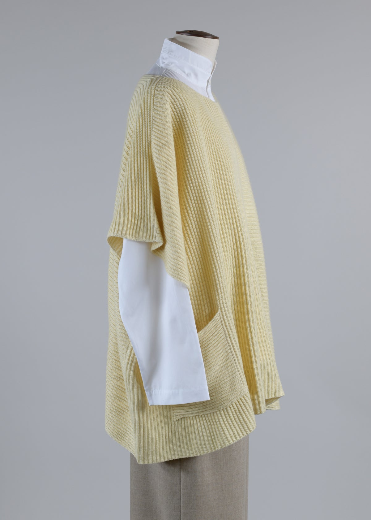 ribbed square kaftan - long (panelled)