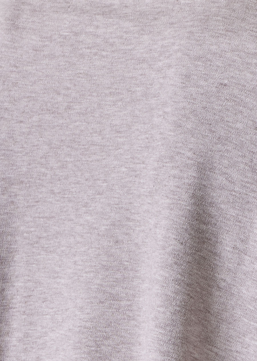 cotton jersey long sleeve round neck t-shirt - mid plus