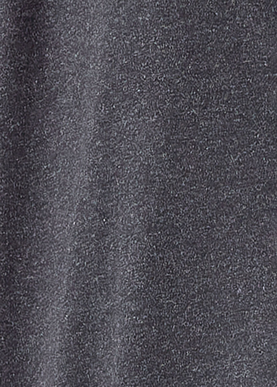 cotton jersey mandarin jacket - long