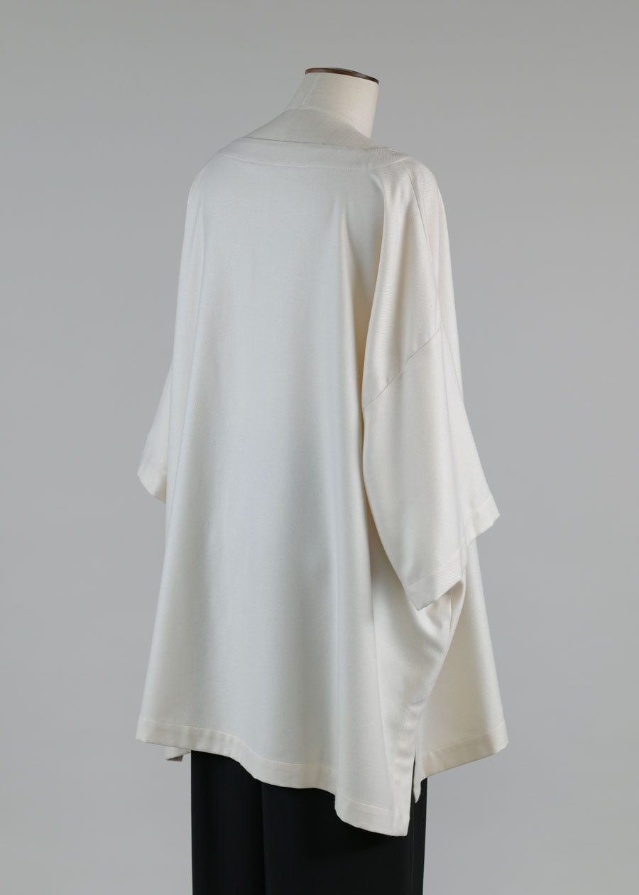 3/4 slv scoop neck tunic - long plus w/slits