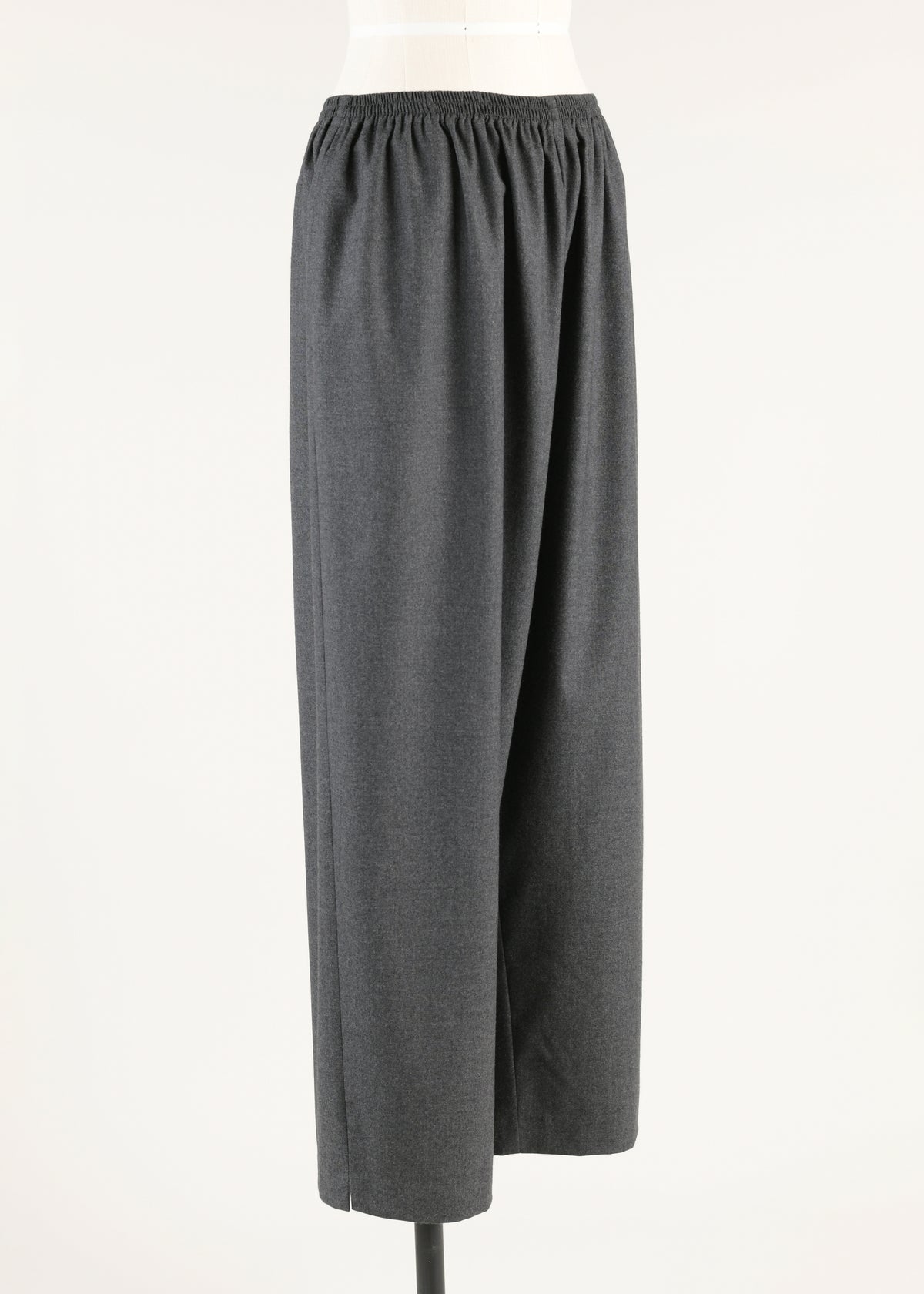 longer japanese trouser with ankle slits
