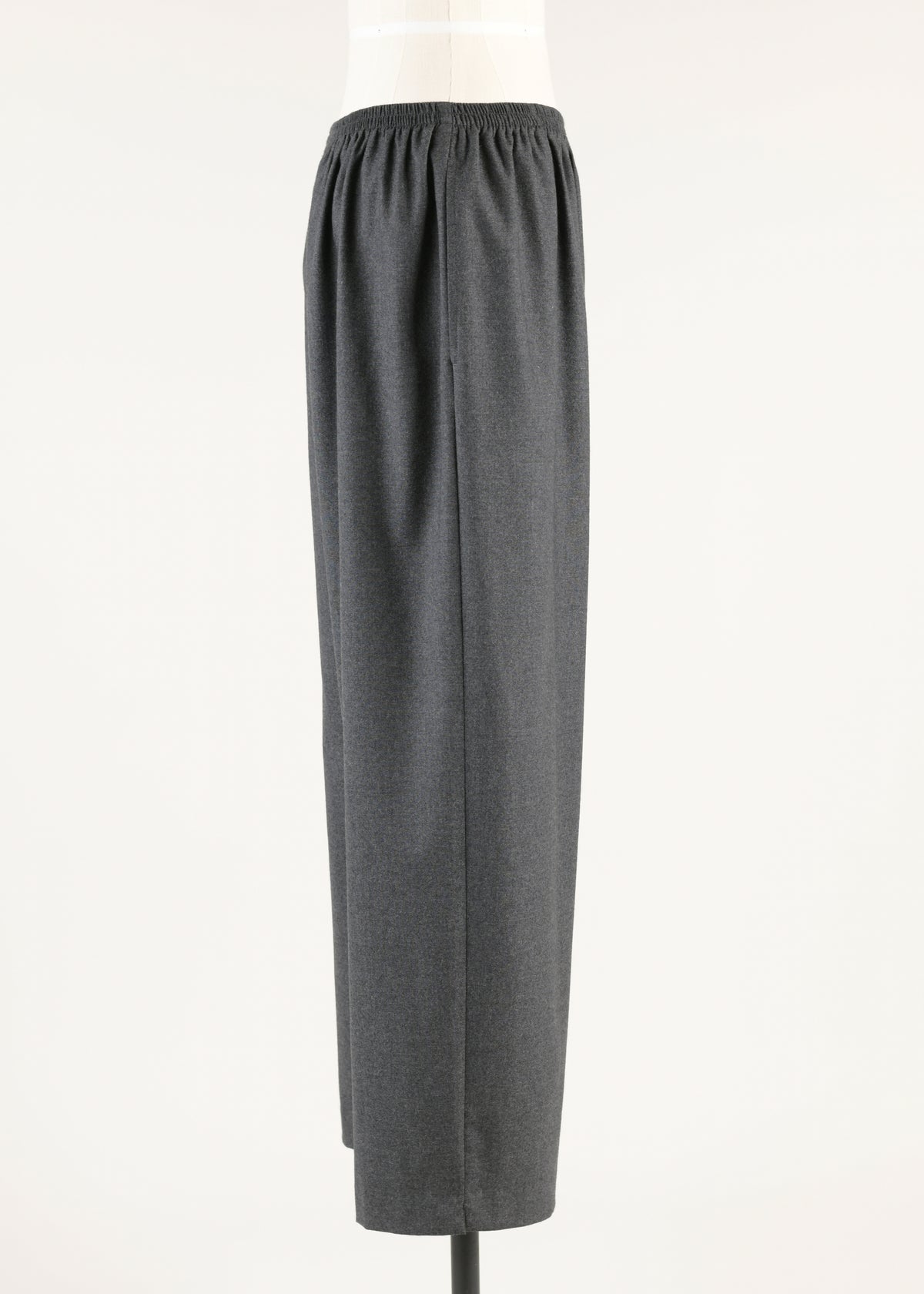 longer japanese trouser with ankle slits
