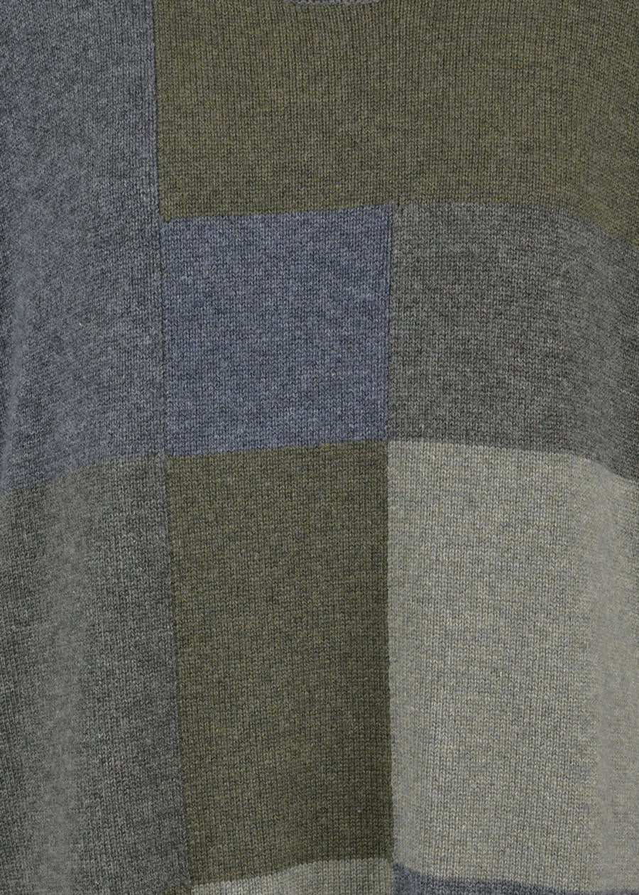 cashmere roll neck sweater - long