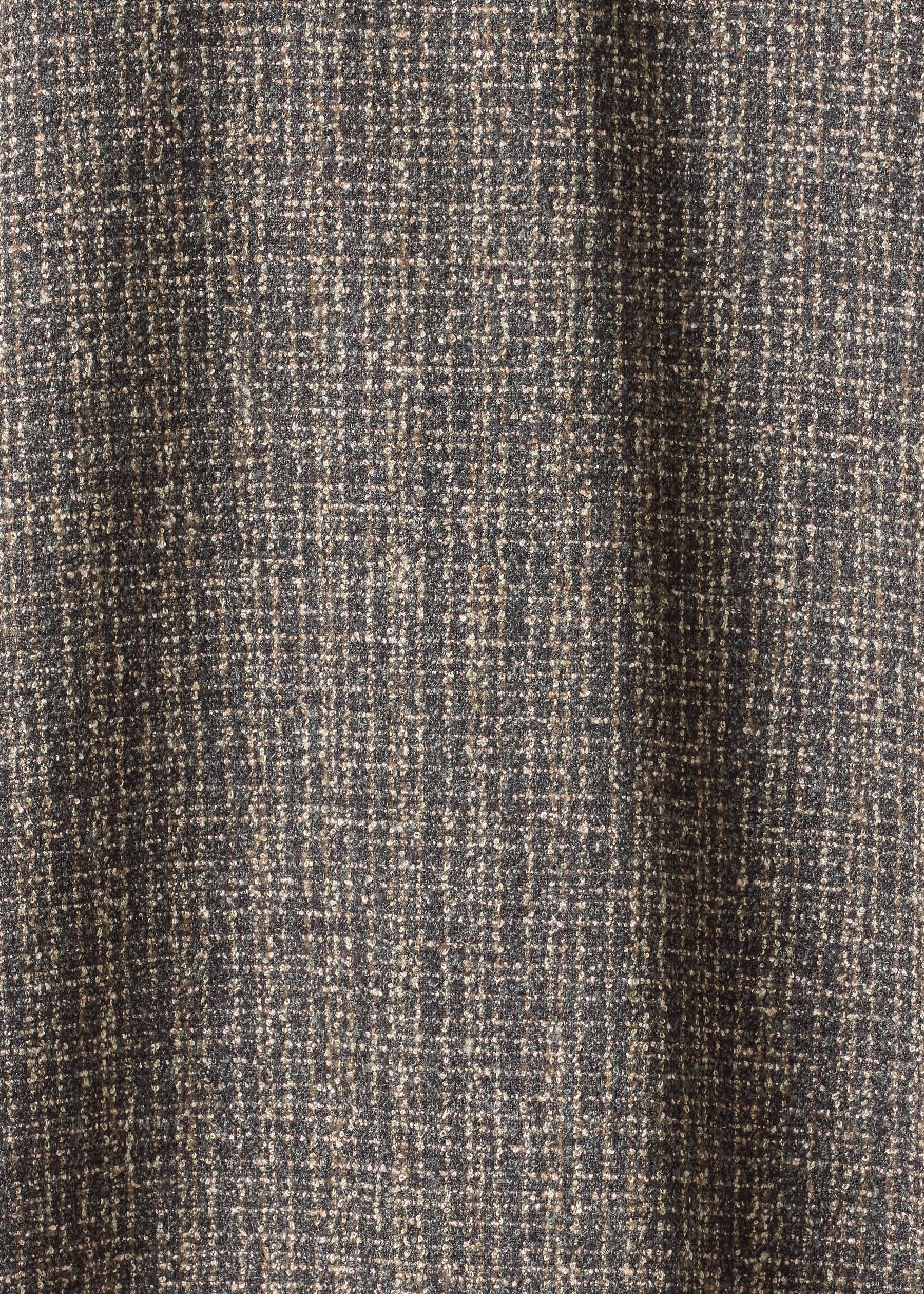 wool silk mix small jacket coat - mid plus