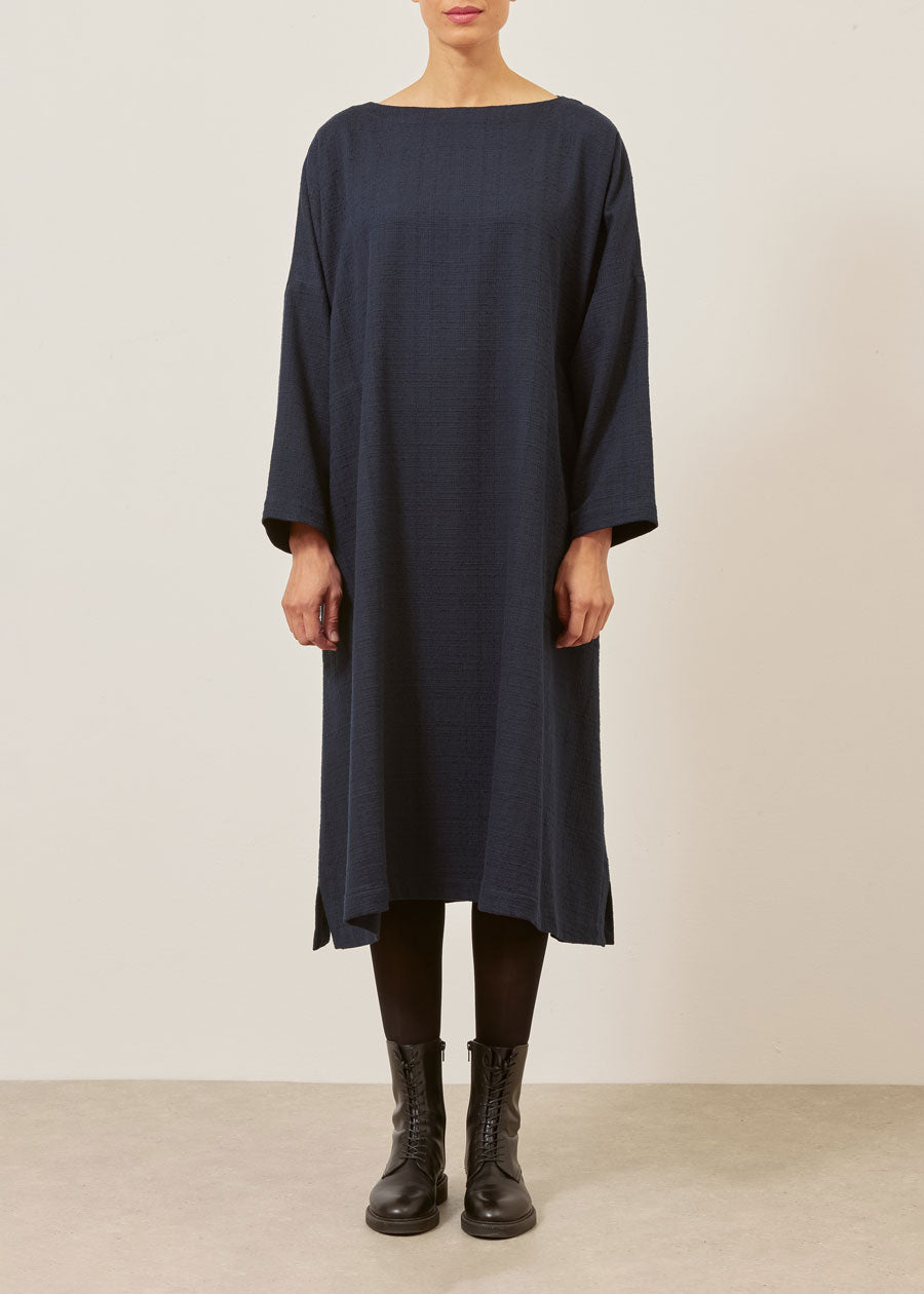cotton imperial scoop neck dress