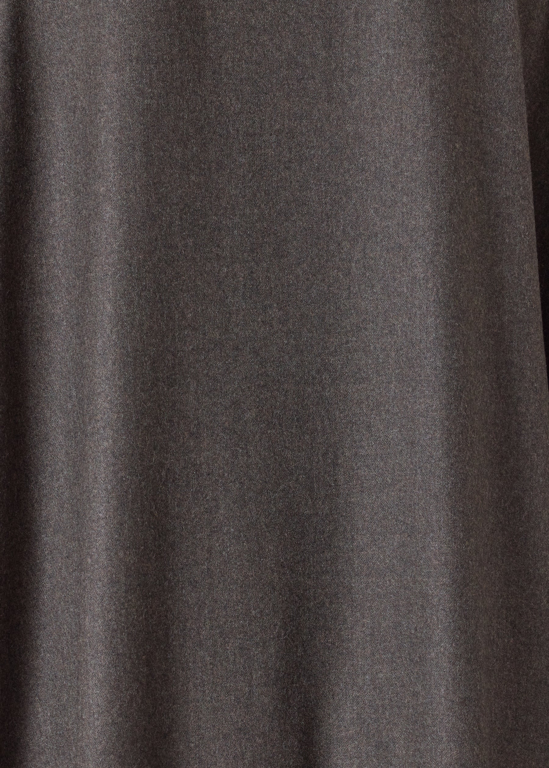 wool side panelled scoop neck dress