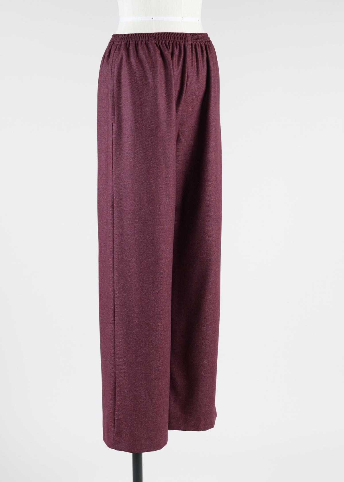 wool silk mix trouser