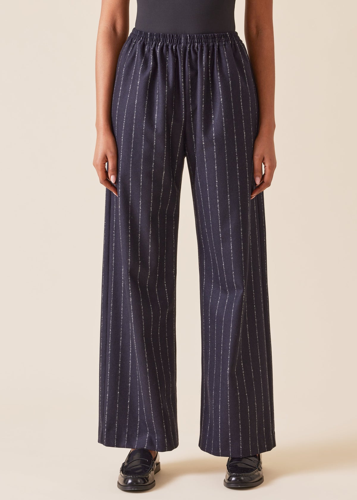 wool cashmere mix trouser