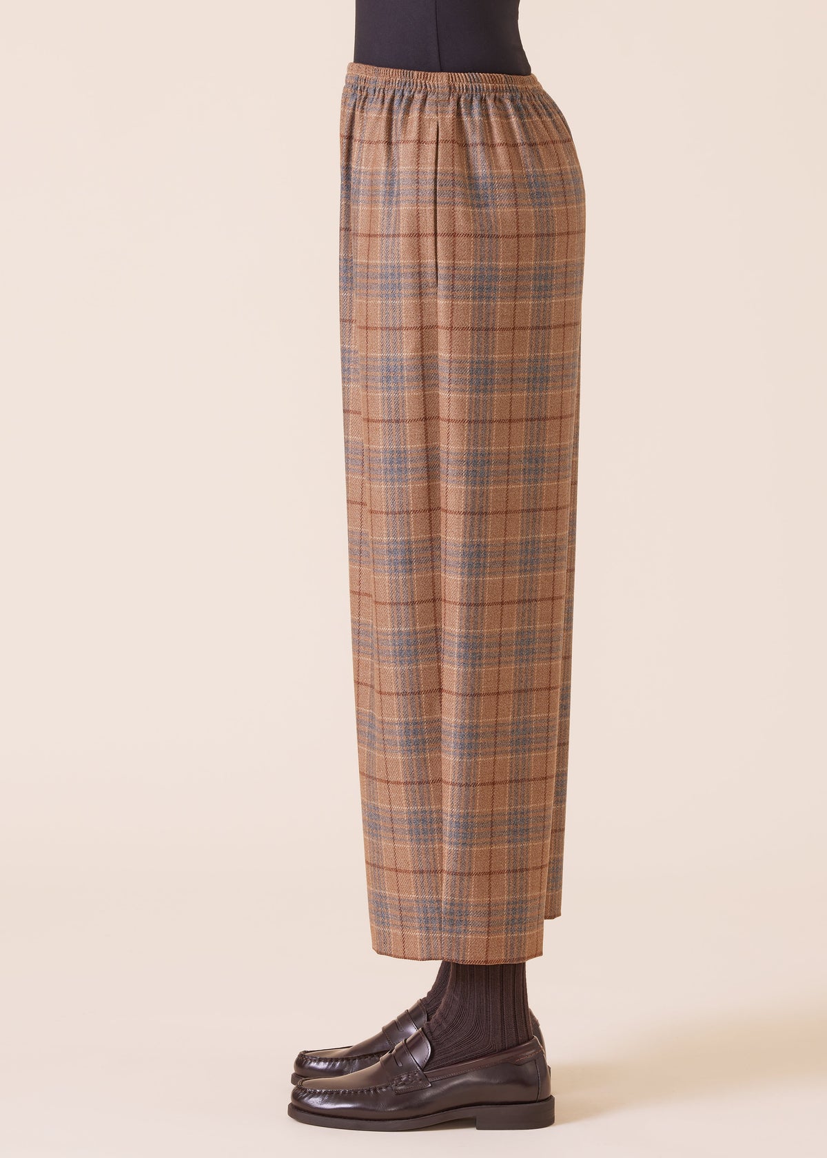 wool silk mix japanese trouser