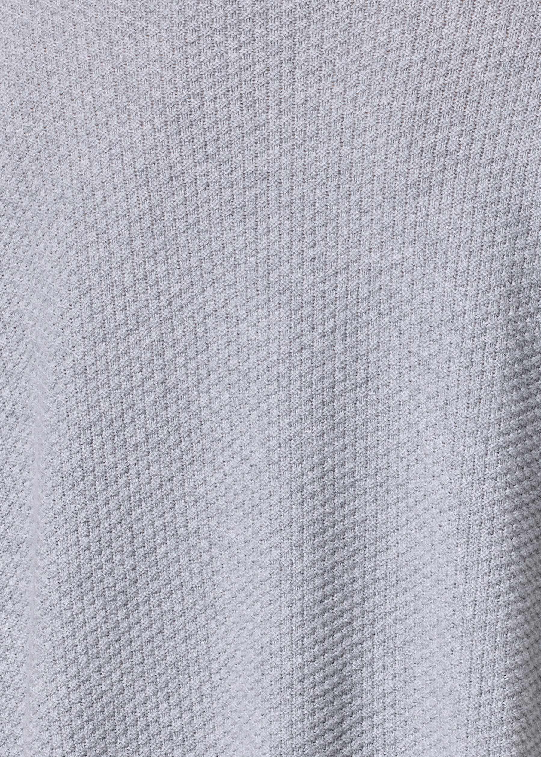 cashmere square 3/4 sleeve top - long