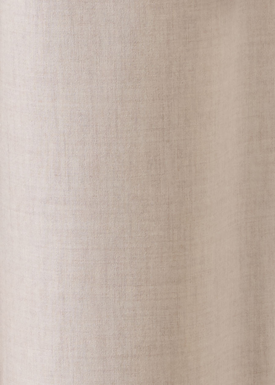 cashmere wool mix wide longer back shirt with double stand collar - mid plus