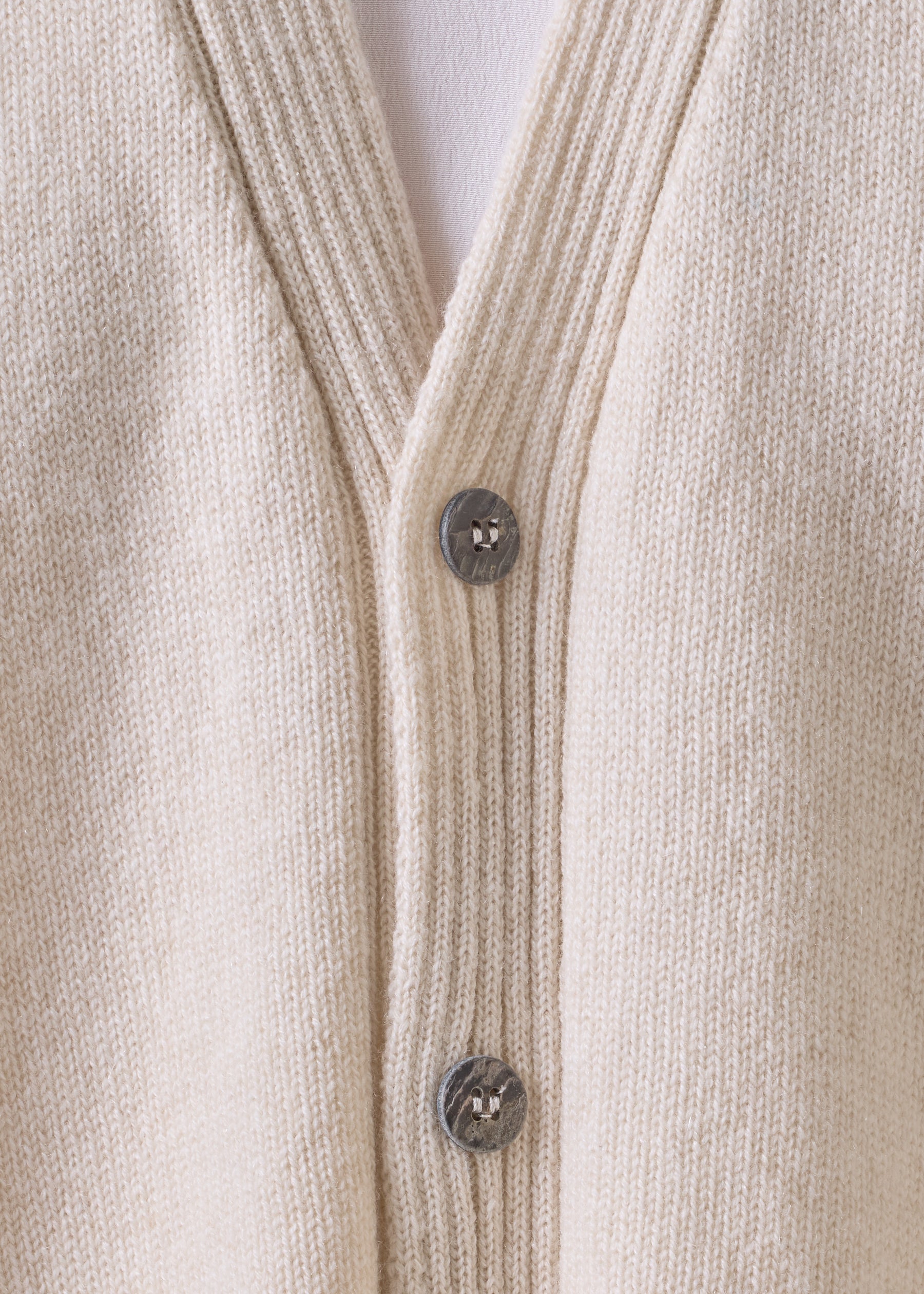 cashmere a-line sleeveless v neck cardigan - mid plus