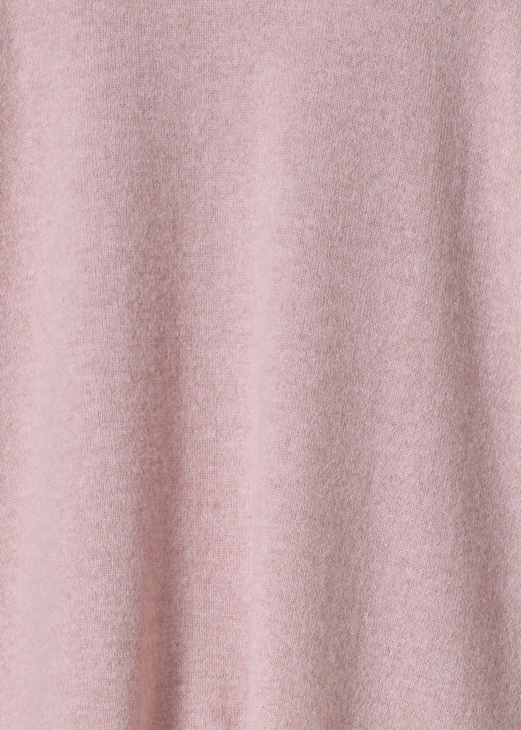 cashmere a-line v-neck sweater - long