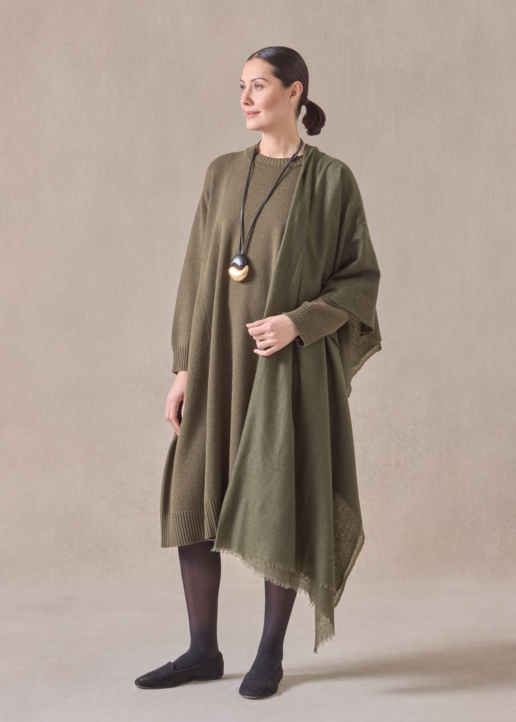 cashmere large scarf (127cm x 220cm)