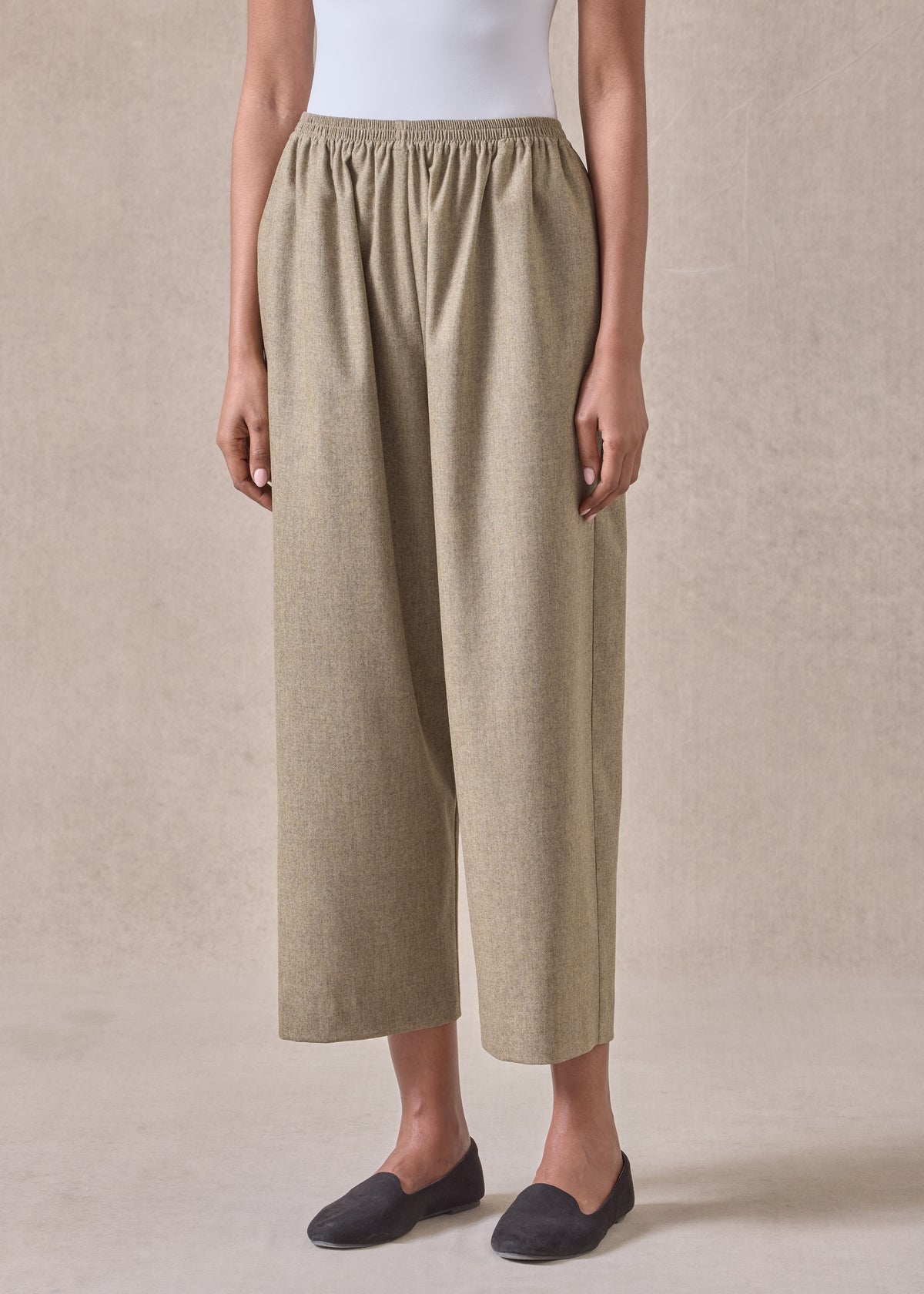 cashmere wool mix japanese trouser
