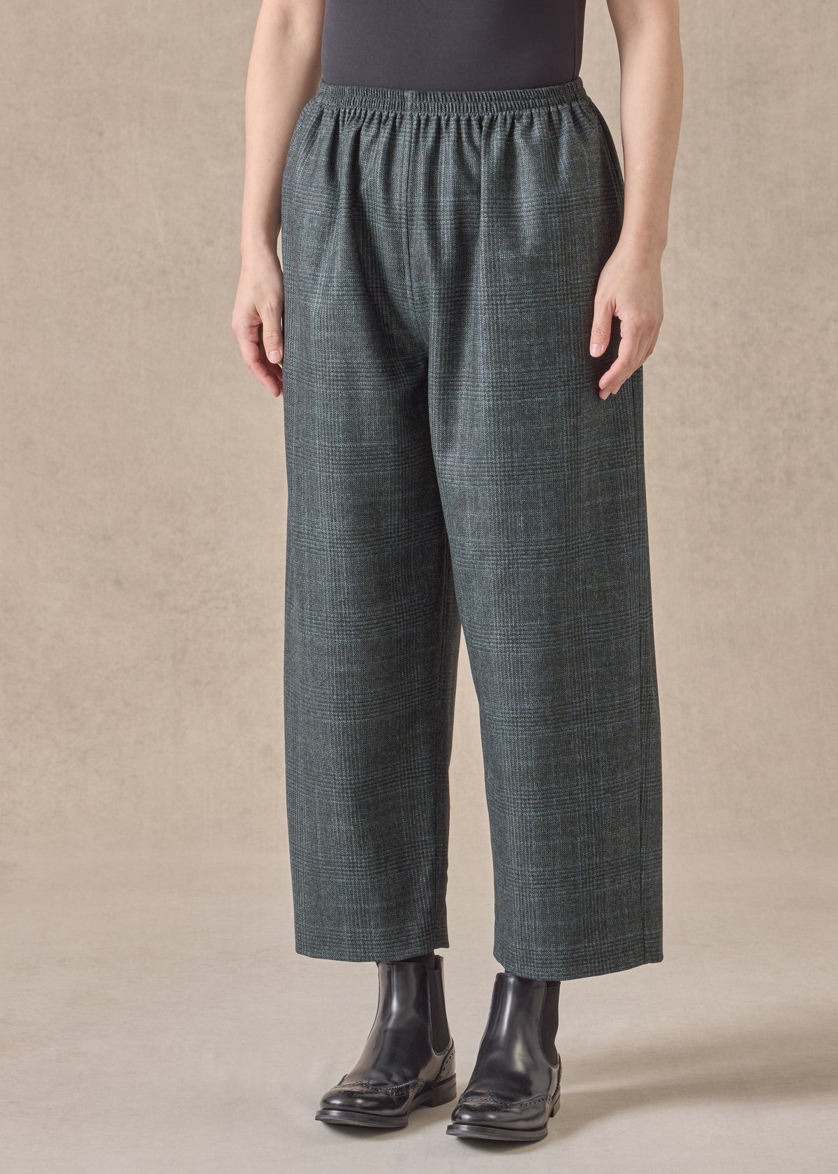 cashmere silk wool mix japanese trouser