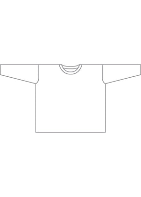 long sleeve smaller round neck - long