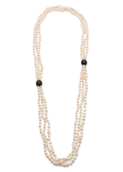 箱無し／モードに使える☆JAMIRAY KNOTS PEARL NECKLACE Knots pearl short necklace｜225-270104 – JAMIRAY ONLINE STORE